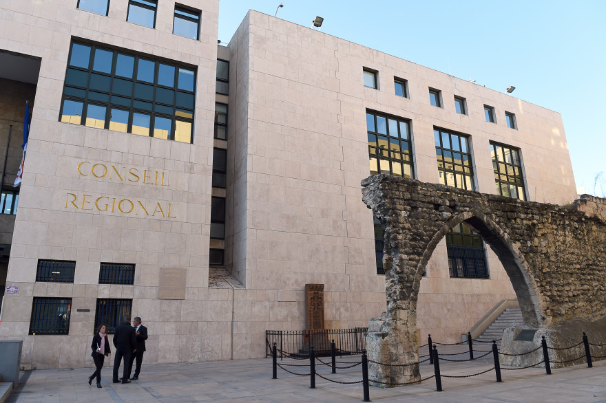 le Conseil régional de Provence-Alpes-Côte d'Azur à Marseille