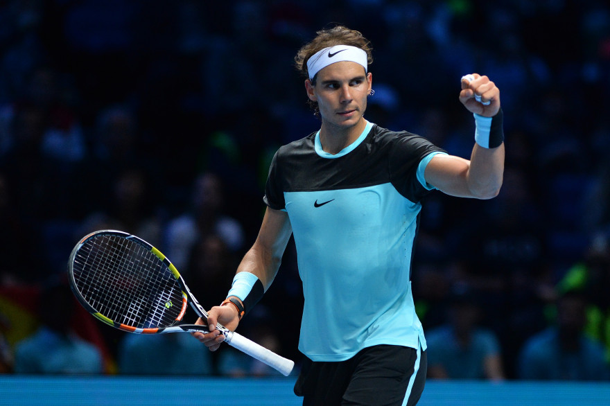 Rafael Nadal en novembre 2015 à Londres