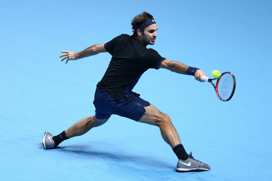 Roger Federer à Londres en novembre 2015