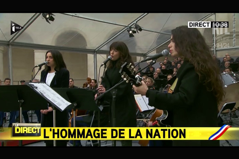 Quand On A Que L'amour Nolwenn Hommage Camélia Jordana, Nolwenn Leroy et Yael Naim chantent "Quand on n'a que