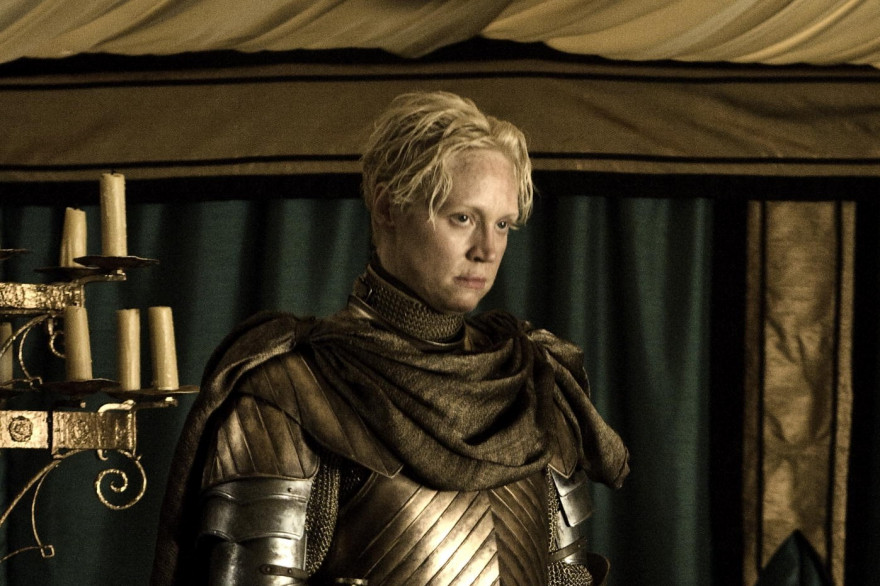 Gwendoline Christie en Brienne de Torth dans "Game of Thrones"