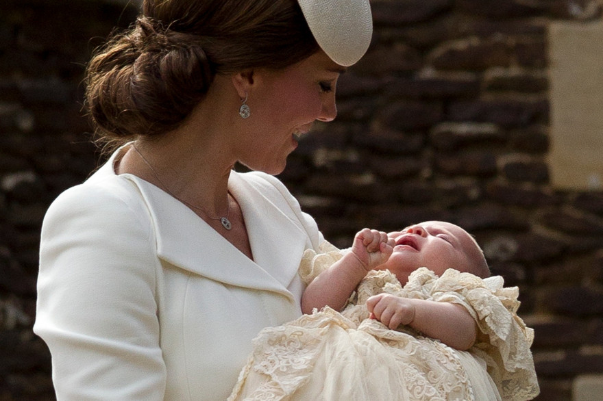La princesse Charlotte, née en mai, a été baptisée à Sandringham