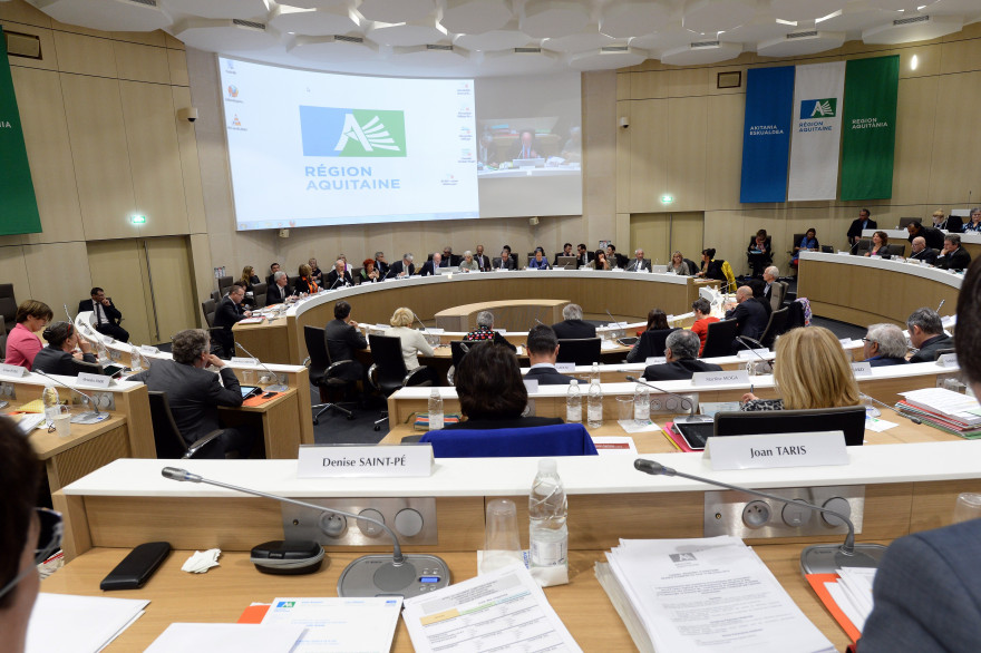 Le conseil régional d'Aquitaine à Bordeaux (archives).