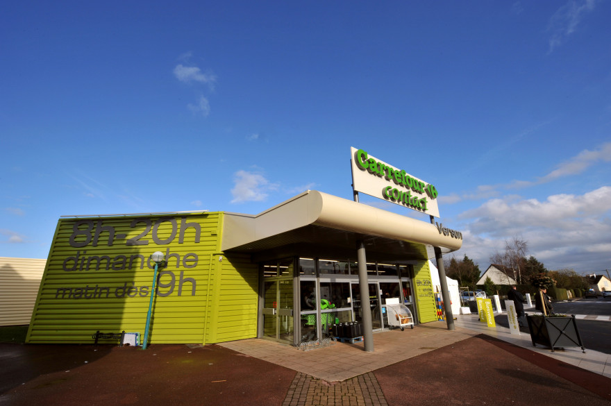 Un Carrefour Contact à Verson (Basse-Normandie), le 3 décembre 2008 (photo d'illustration)