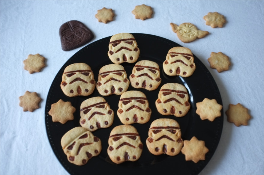 Les sablées sans gluten Star Wars
