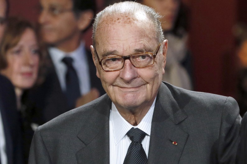 Jacques Chirac, en novembre 2014.