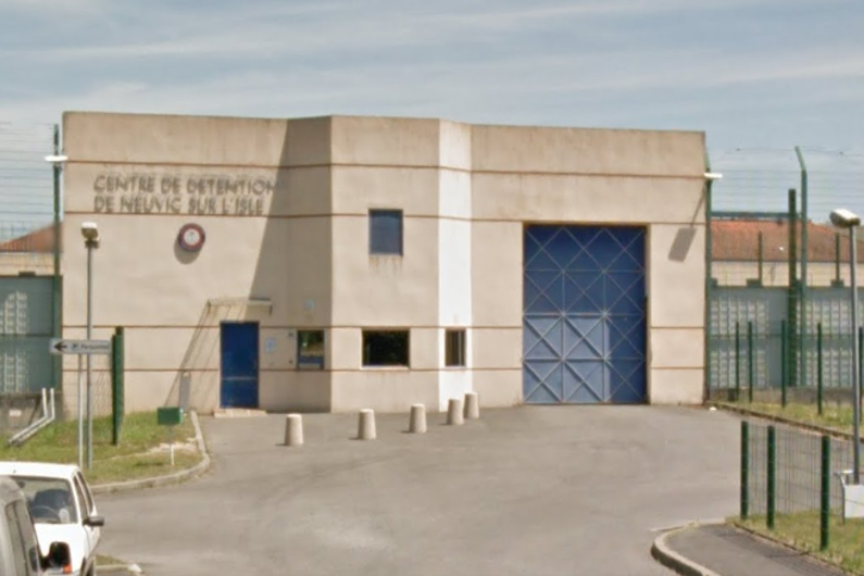 Le centre de détention de Neuvic en Dordogne.