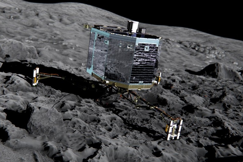 Philae, installée sur la comète Tchourioumov-Guérassimenko, n'émet plus de signaux