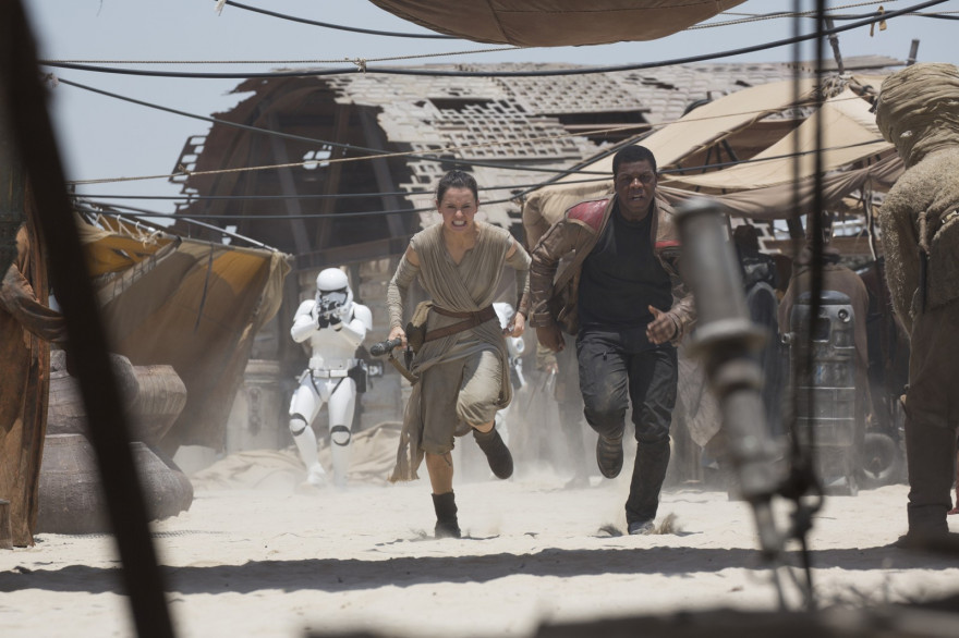 Rey et Finn sont les héros de la nouvelle trilogie "Star Wars"