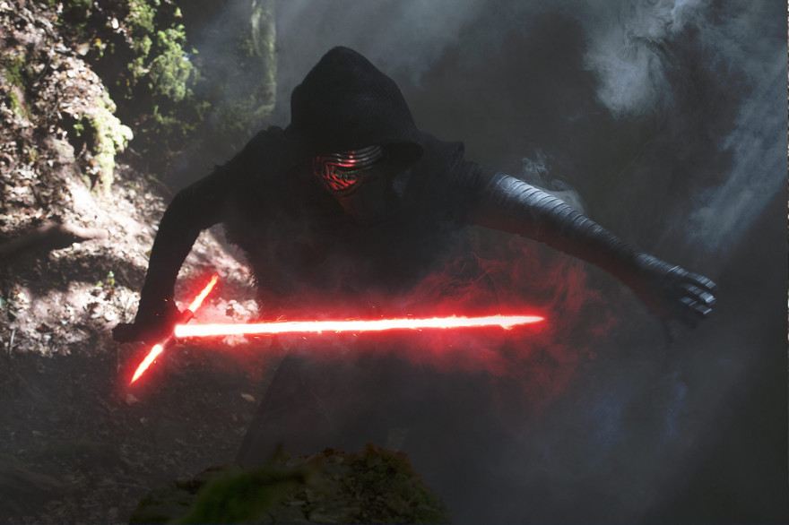 Kylo Ren retrouve Rey dans cette forêt