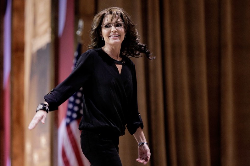 Sarah Palin voit dans Donald Trump un candidat anti-establishment