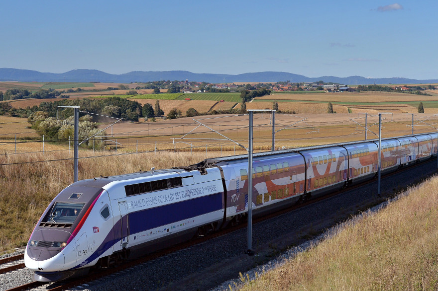 SNCF relier Paris et Strasbourg mettra 1h50 dès le 3 juillet