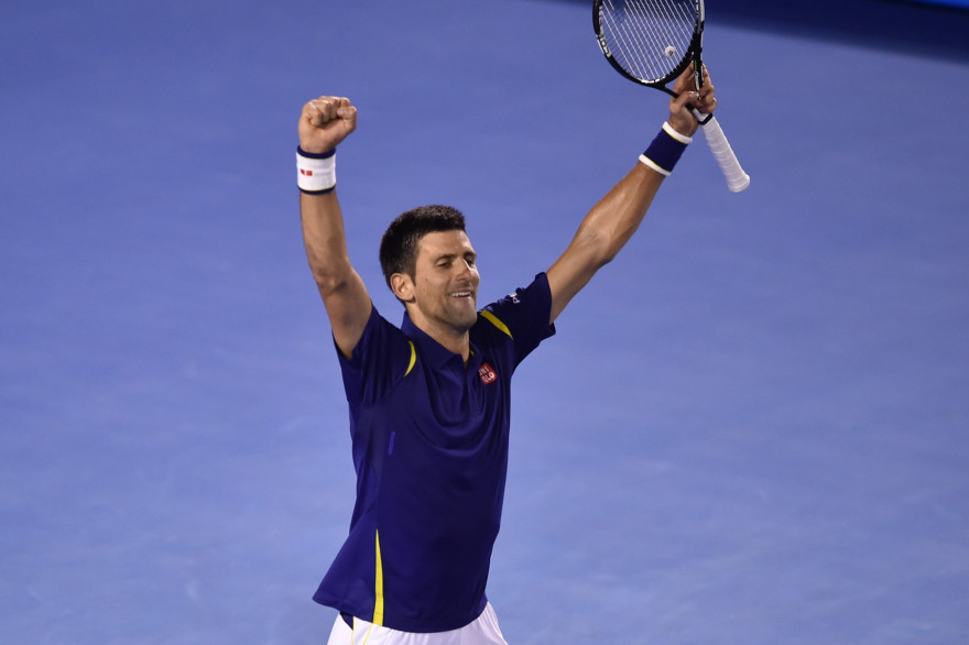 Novak Djokovic jeudi 28 janvier à Melbourne