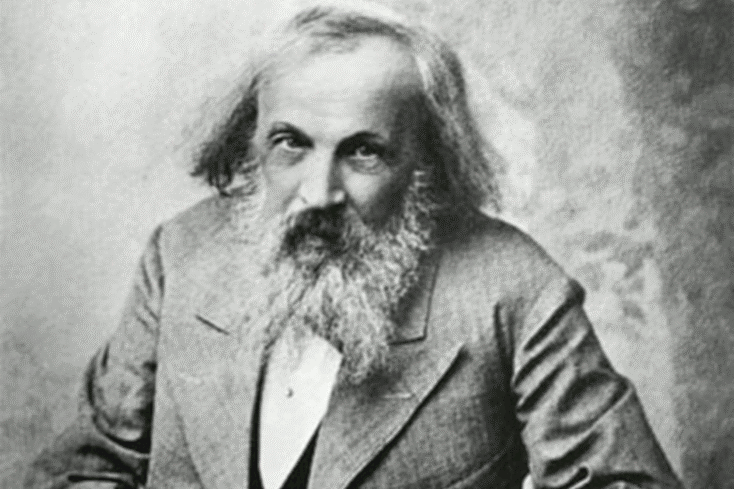 Dmitri Mendeléiev, l'inventeur du tableau périodique, est né il y a 182 ans