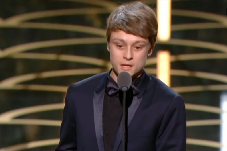 Rod Paradot, sacré Meilleur Espoir Masculin, a livré un discours particulièrement émouvant