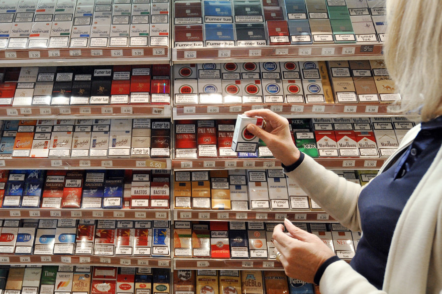 Un bureau de tabac