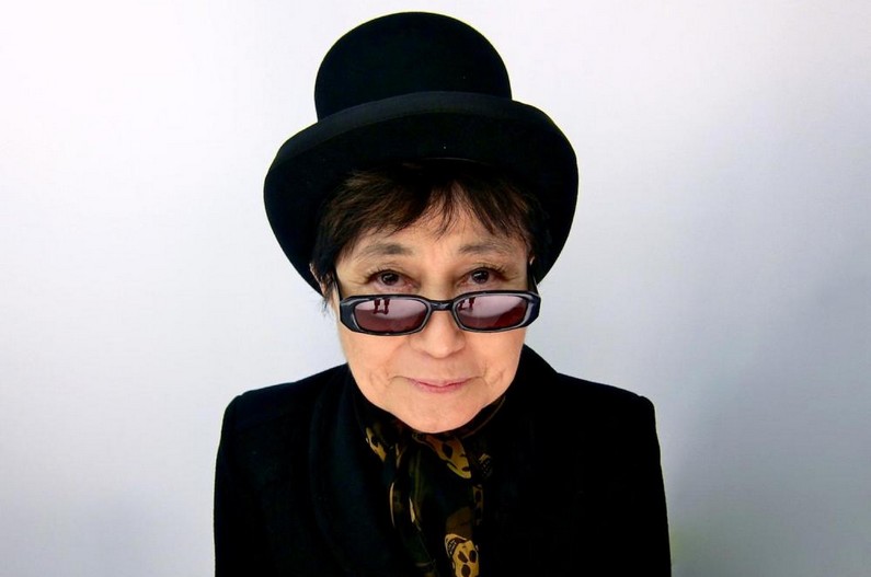 L'artiste japonaise Yoko Ono