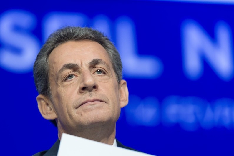 Nicolas Sarkozy à Paris le 14 février 2016