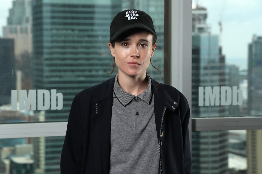 L'acteur Elliot Page, en septembre 2019