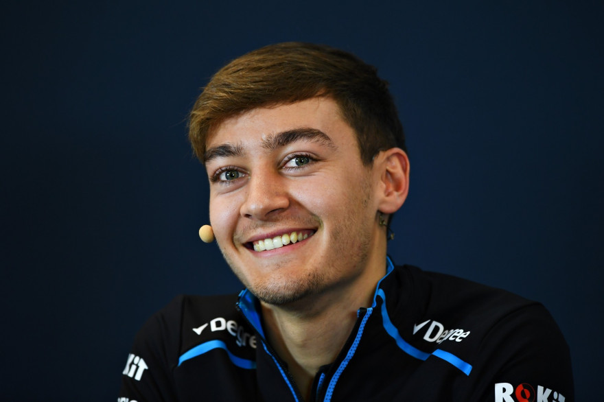 Le pilote britannique George Russell