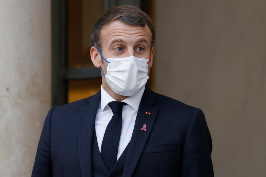 Emmanuel Macron, le 1er décembre 2020