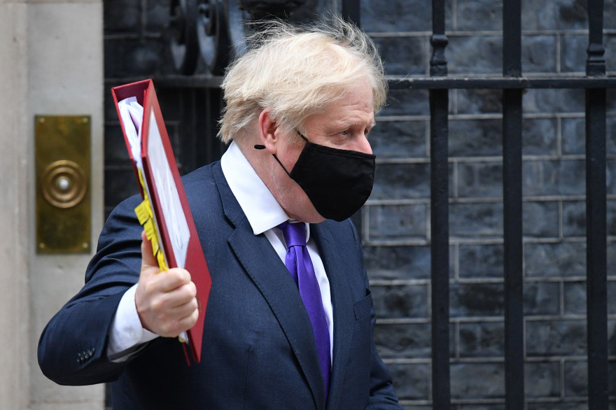 Boris Johnson, le 2 décembre 2020