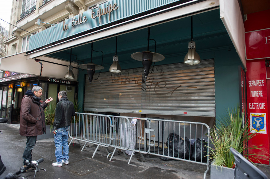 Attentats à Paris "La Belle Équipe" rouvre ses portes