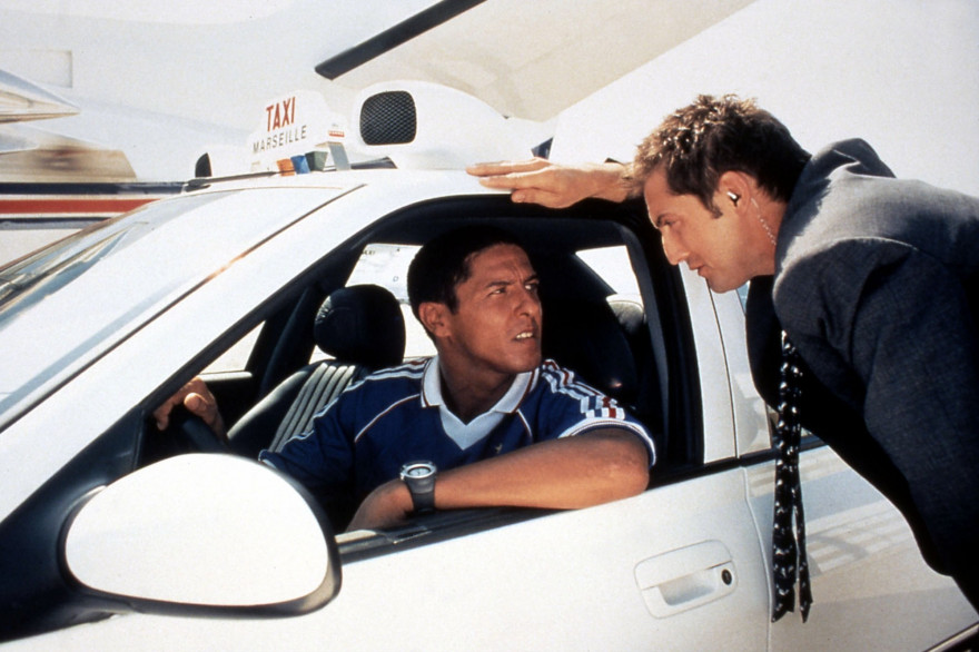 Samy Naceri dans le film "Taxi"