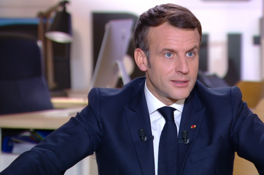 Emmanuel Macron face aux caméras de "Brut", le 4 décembre 2020