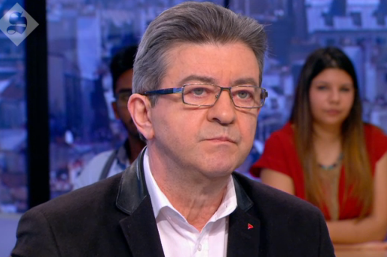 Jean-Luc Mélenchon dans "le Supplément" de Canal + le 27 mars 2016.
