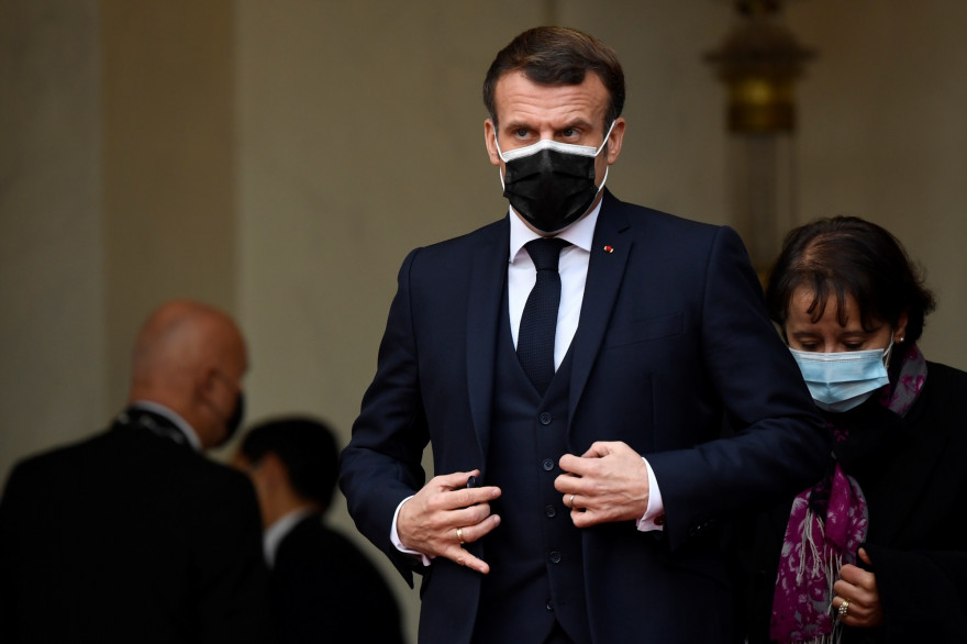 Emmanuel Macron, le 7 décembre 2020