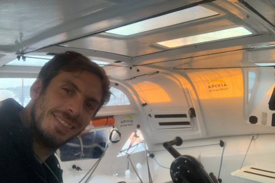 Charlie Dalin leader du Vendée Globe
