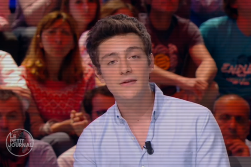 Martin Weill sur le plateau du Petit Journal lundi 4 avril