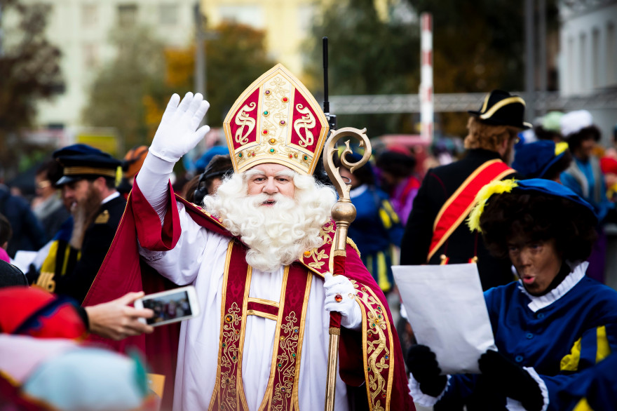 L'arrivée de Saint Nicolas à Anvers, en Belgique, le 16 novembre 2019 (illustration)