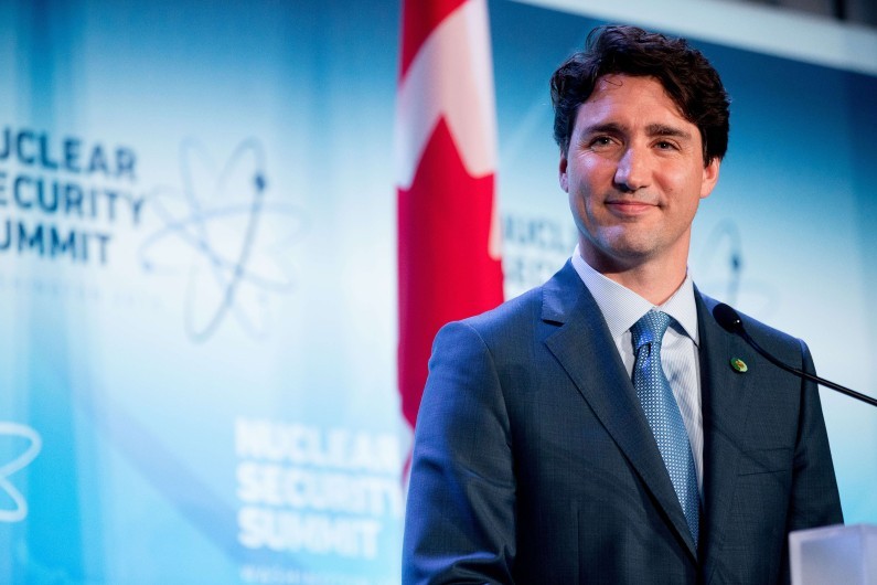 Le premier ministre canadien, Justin Trudeau