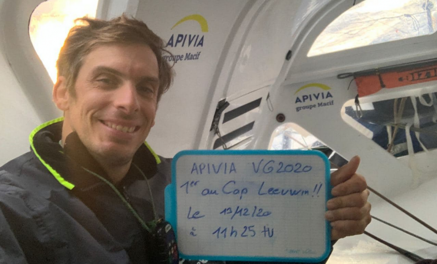 Charlie Dalin en tête au Cap Leeuwin