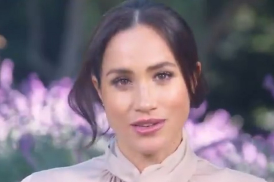 Meghan Markle dans son discours pour la chaîne "CNN"