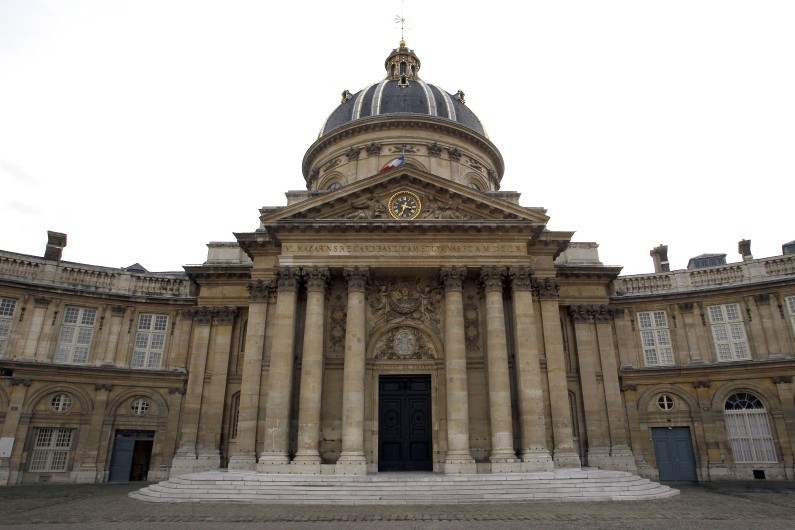 L'Académie française, quai Conti à Paris