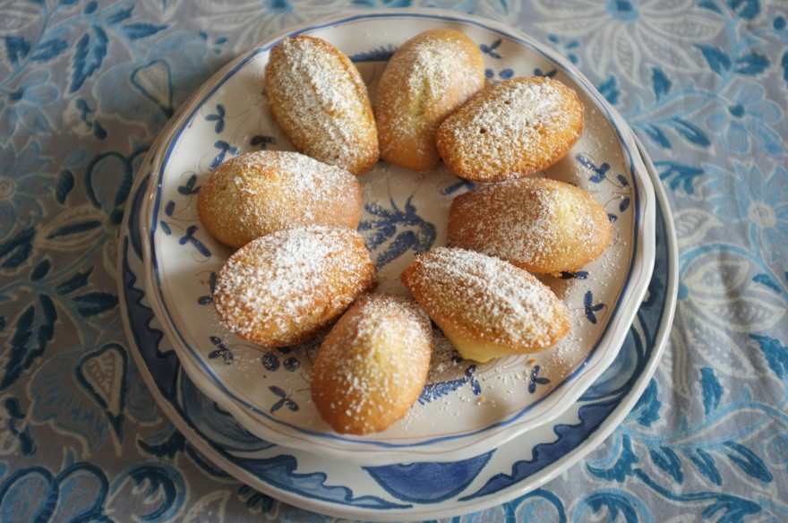 Recette sans gluten de madeleine au citron