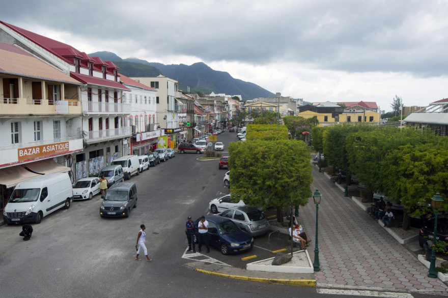 La ville de Basse-Terre, capitale de Guadeloupe, le 19 avril 2016