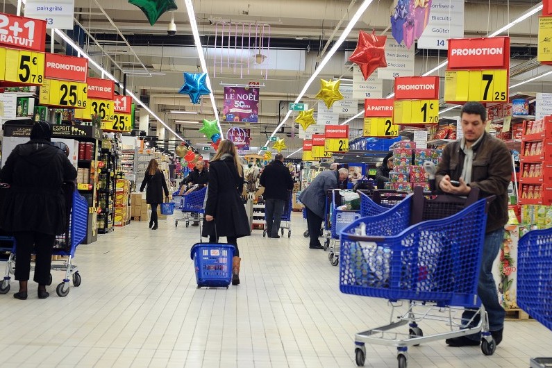 Un supermarché (Illustration)