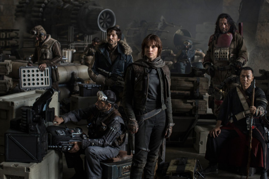 Les héros de "Star Wars : Rogue One"