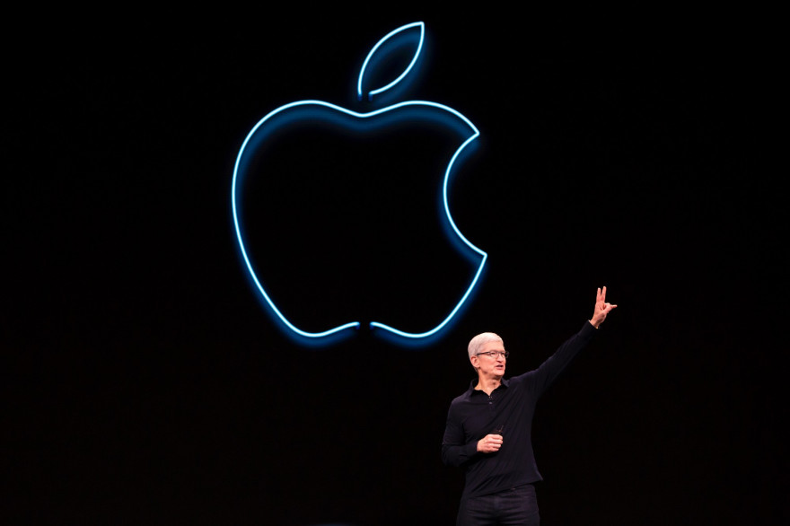 Tim Cook, PDG d'Apple, le 3 juin 2019
