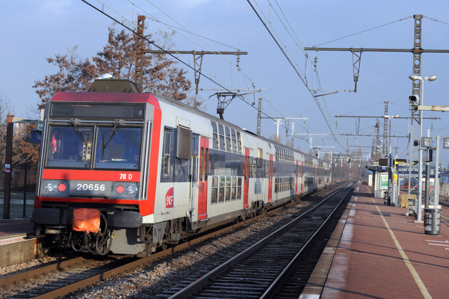 Un RER C (image d'illustration)