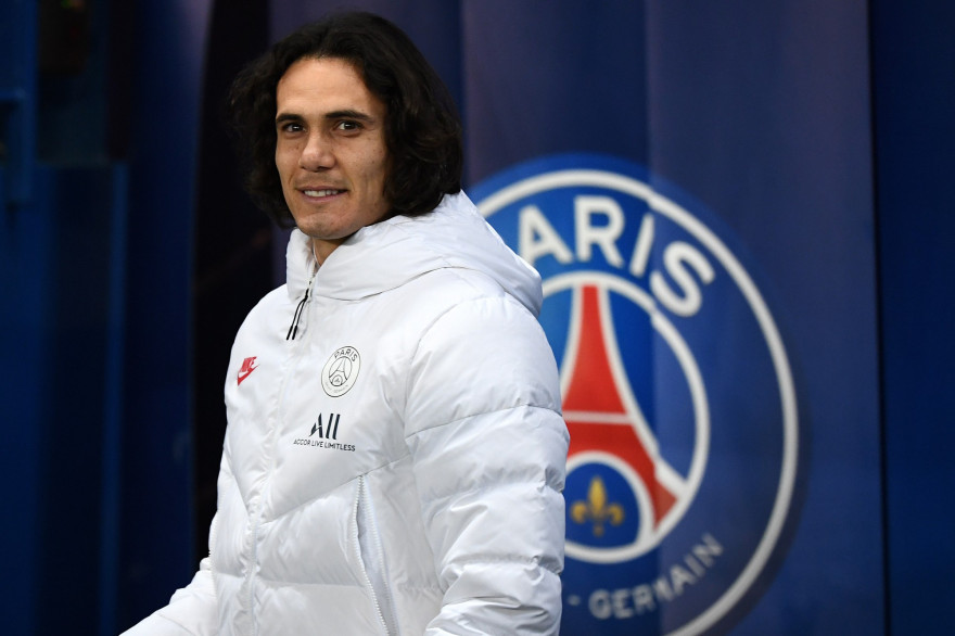 Edinson Cavani le 11 décembre 2019 à Paris