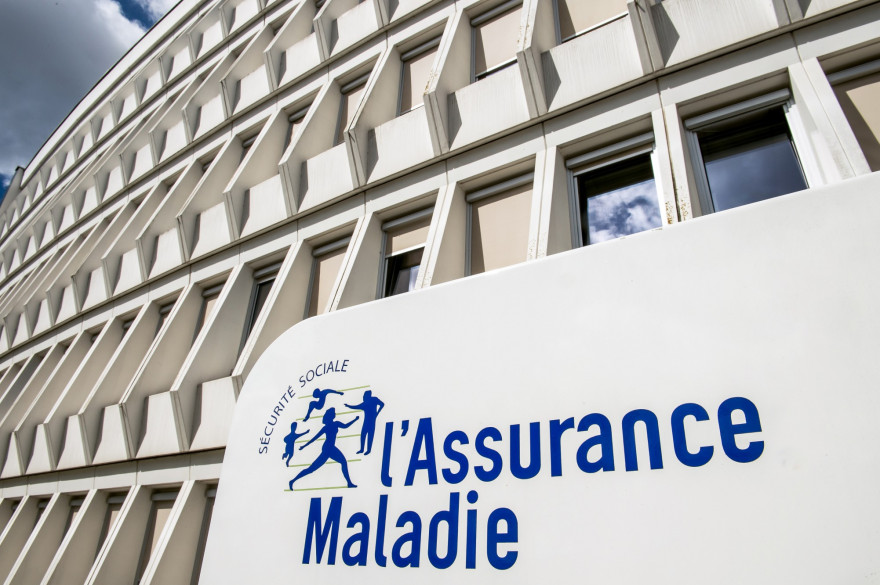 Le bâtiment de l'Assurance maladie à Arras (Illustration)