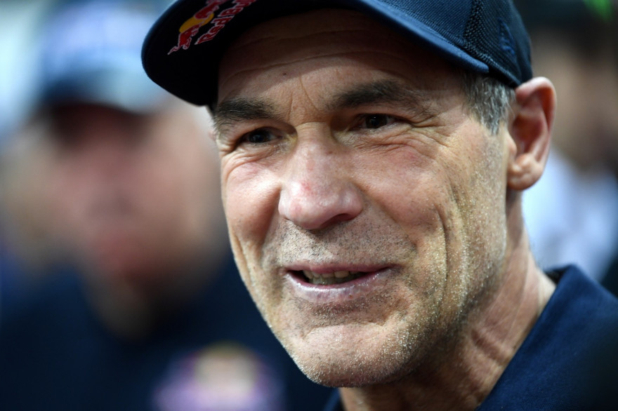 Mike Horn sur le rallye Dakar le 4 janvier 2020