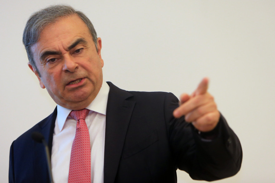 Carlos Ghosn à Beyrouth le 8 janvier 2020