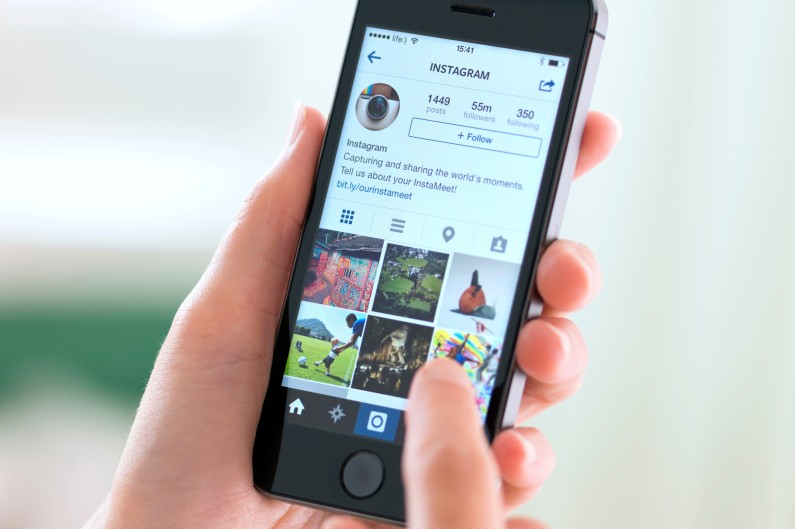 L'application de partage de photos, Instagram