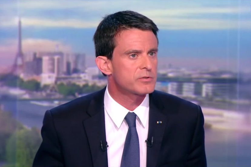 Manuel Valls, invité du 20H de TF1 le 10 mai 2016